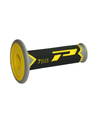 Мотокрос ръкохватки PROGRIP TRIPPLE Density GREY/YELLOW/BLACK
