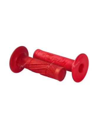 Мотокрос ръкохватки RACETECH Half Waffle Red