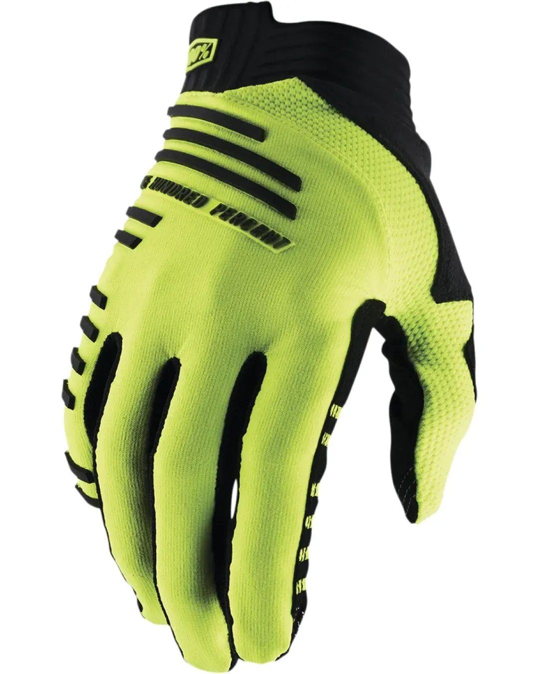 Мотокрос/вело ръкавици 100% R-CORE YELLOW FLUO