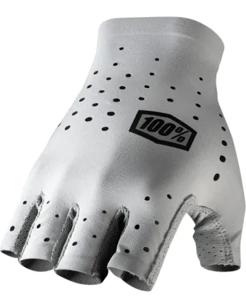 Мотокрос/вело ръкавици 100% SLING SHORT FINGER WHITE