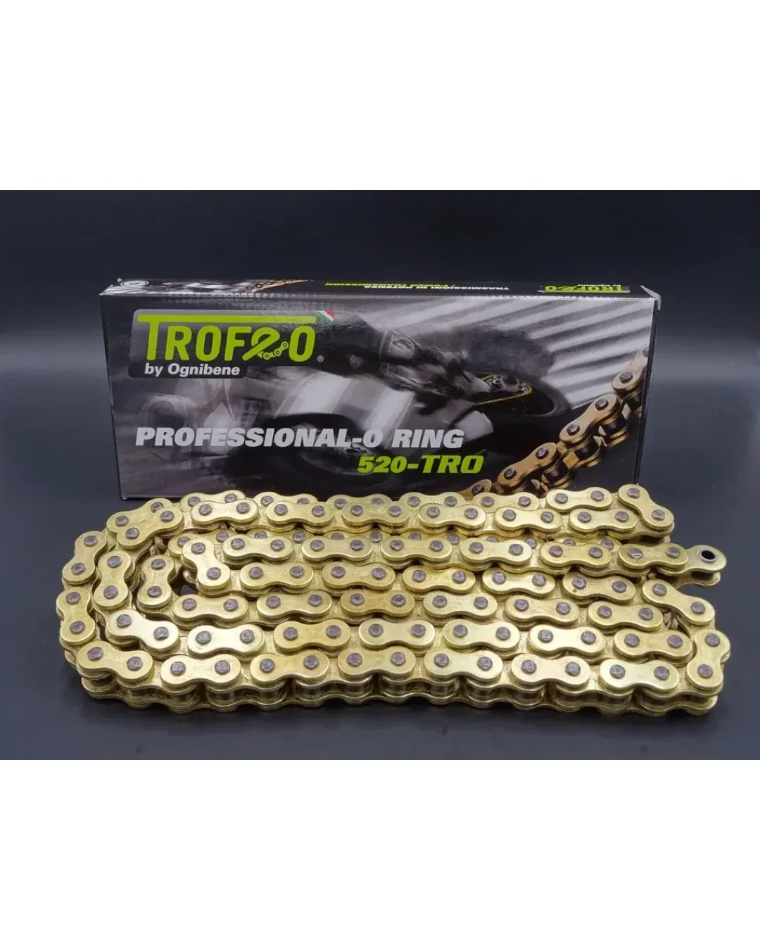 Мотокрос верига TROFEO 520TМX 118-звена TR520TMXG&G118