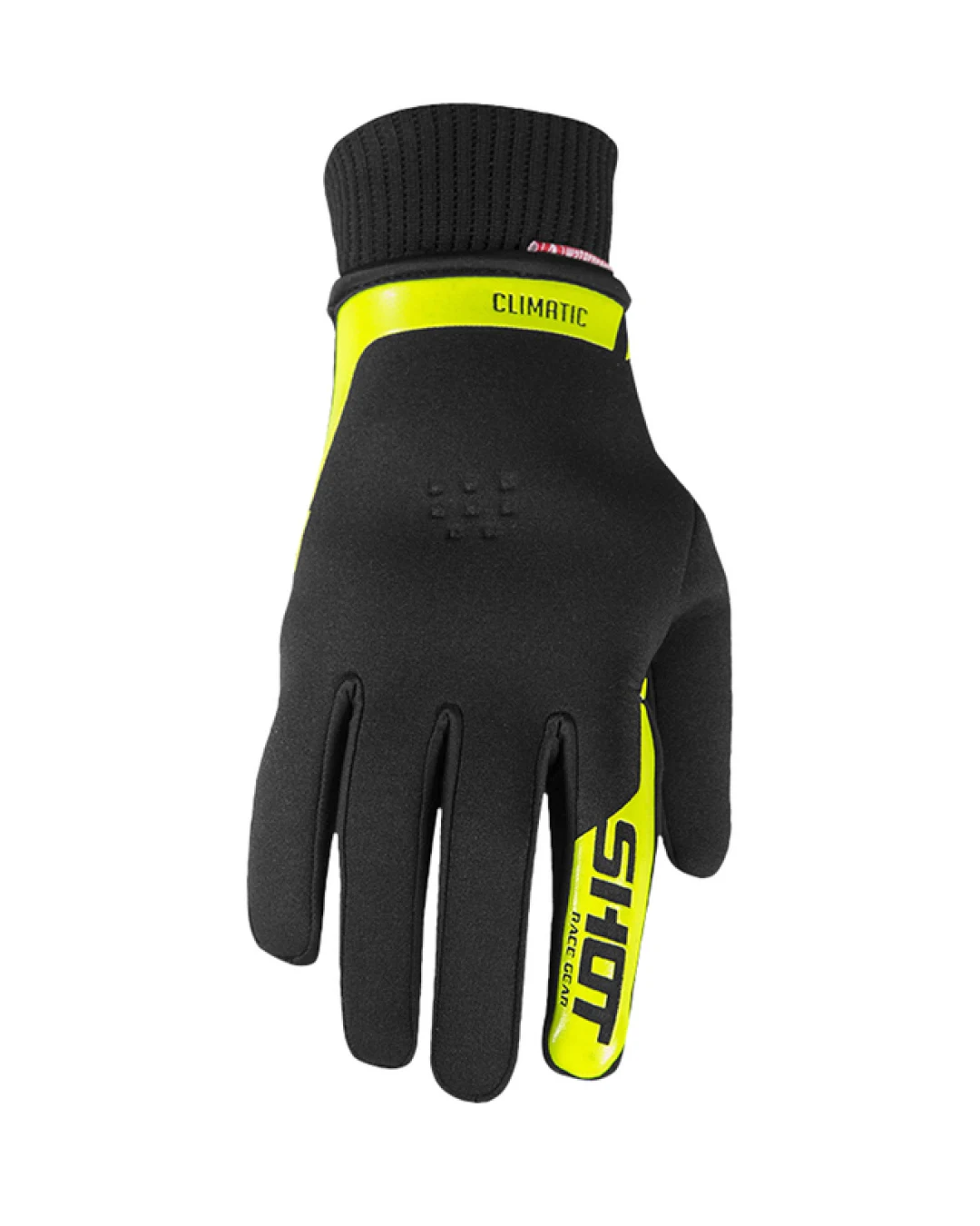 Мотокрос/Водоустойчиви ръкавици SHOT Climatic 2.0 Black Neon Yellow