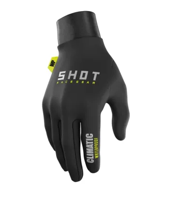 Мотокрос/Водоустойчиви ръкавици SHOT Climatic 3.0 Black/Neon Yellow