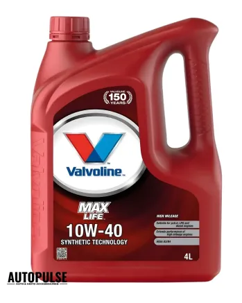 Моторно масло Valvoline MaxLife 10W-40 (4 литра)