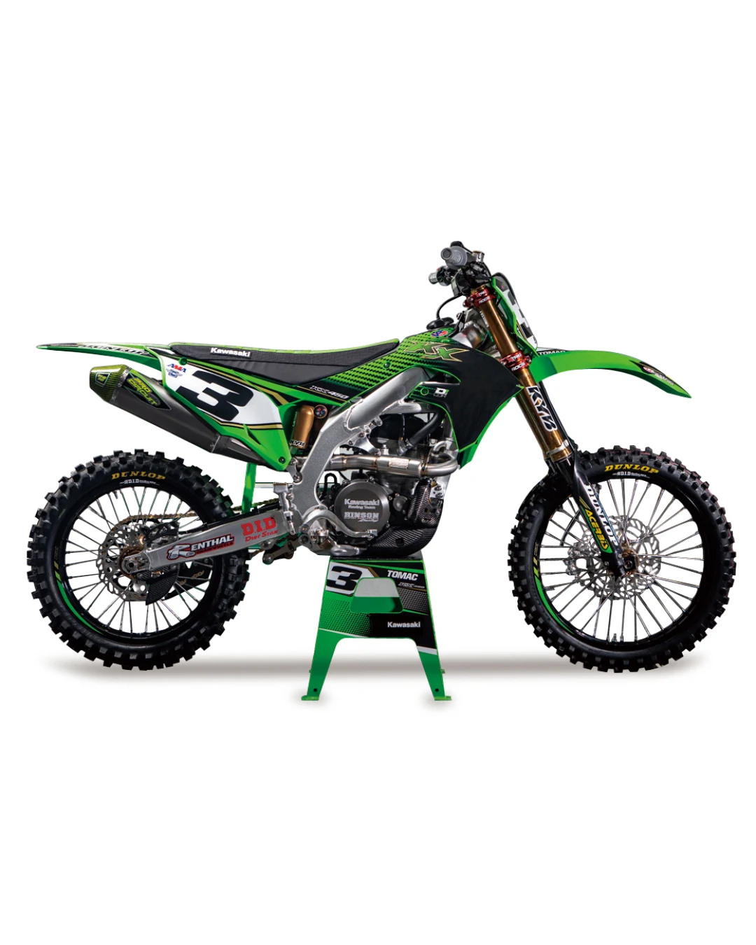 Мотоциклет играчка NEW-RAY KAWASAKI ELI TOMAC (No3) 1:12