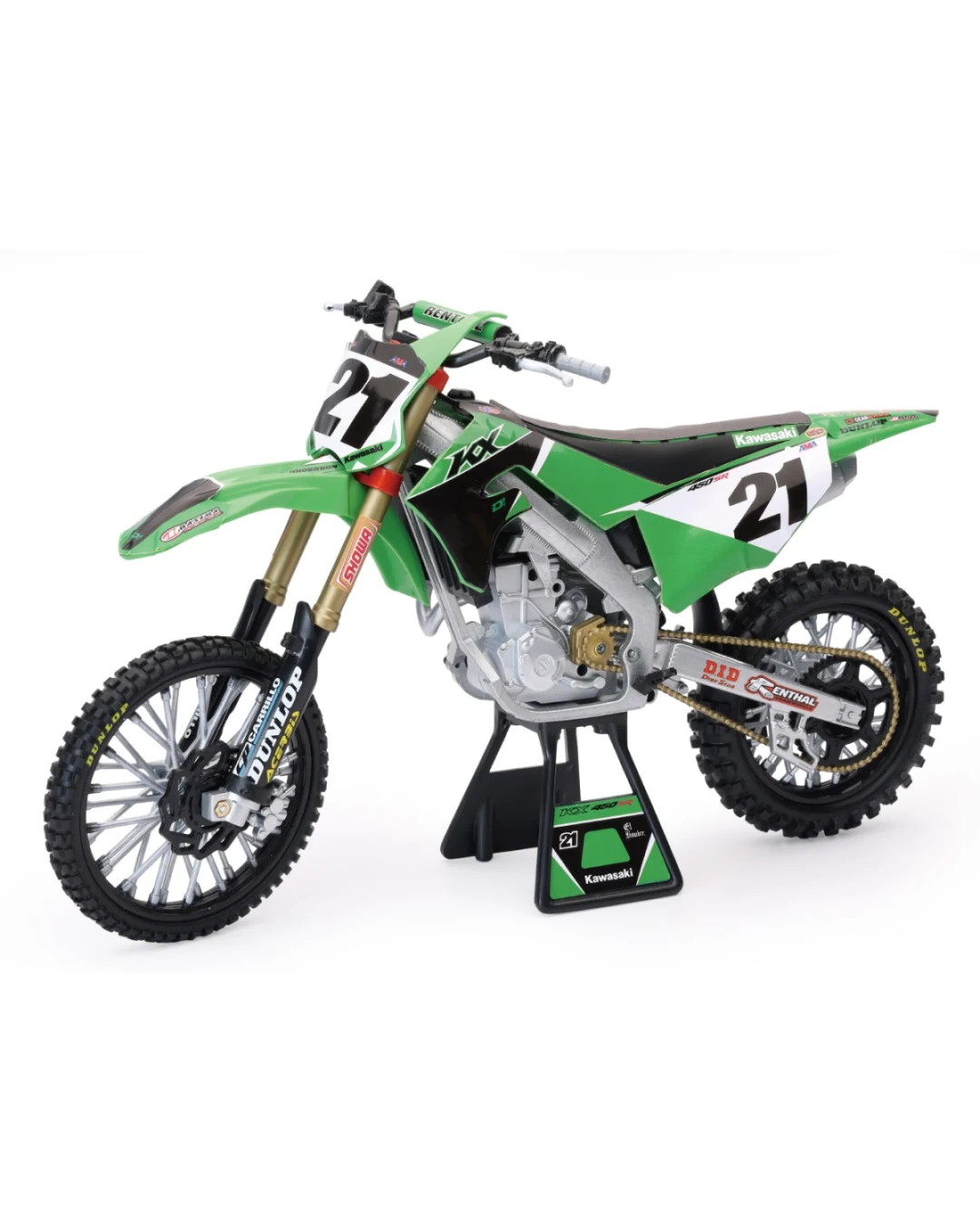 Мотоциклет играчка NEW-RAY KAWASAKI JASON ANDERSON 21
