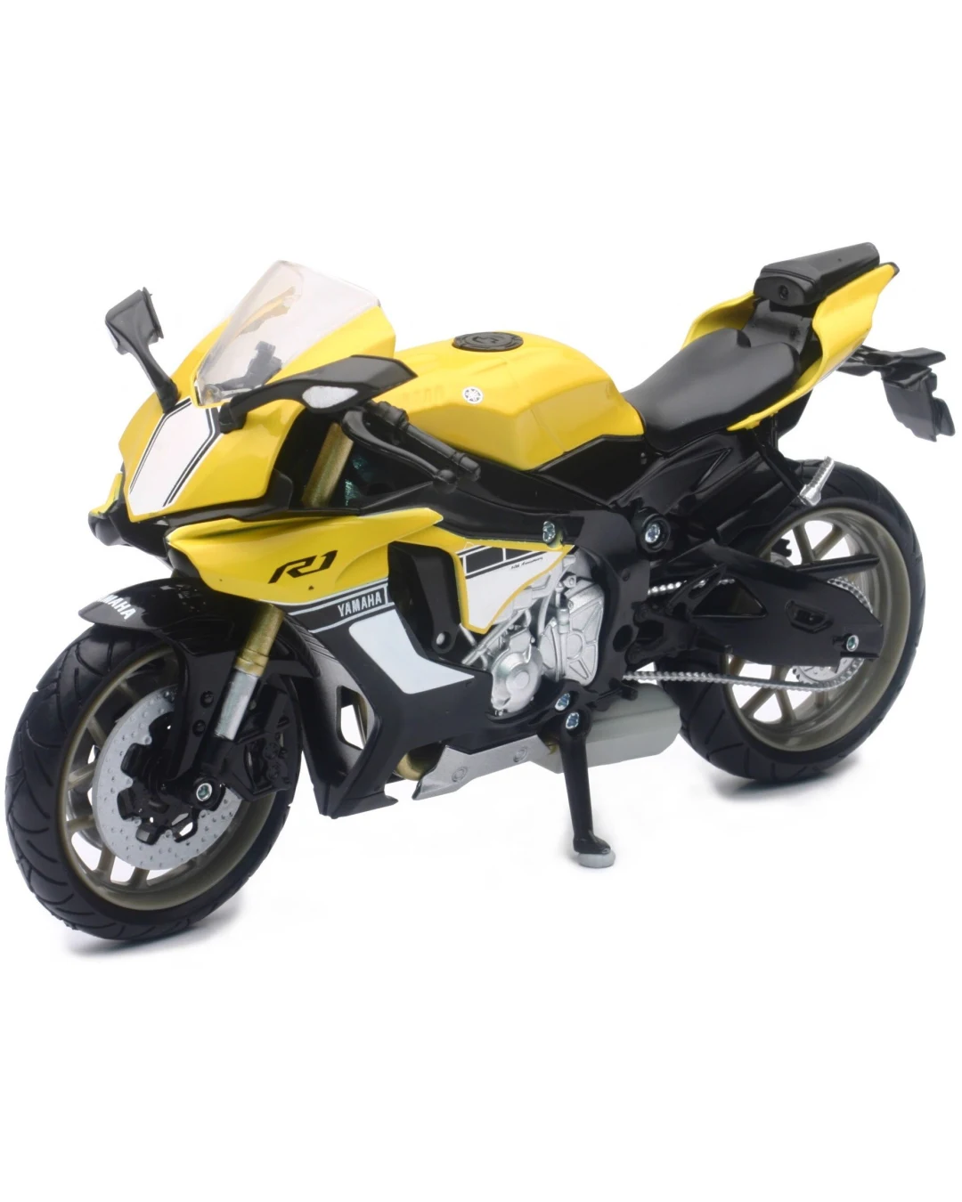 Мотоциклет играчка NEW-RAY YAMAHA YZF-R1 1:12 Yellow
