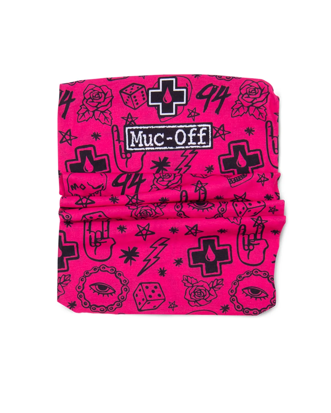 Мултифункционална кърпа Muc-Off Lightweight Neck Gaiter - Pink Punk