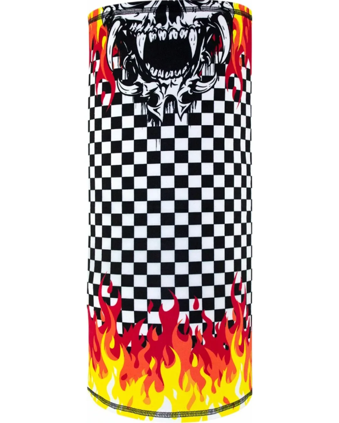 Мултифункционална кърпа SPORTFLEX CHKRD FLAMES