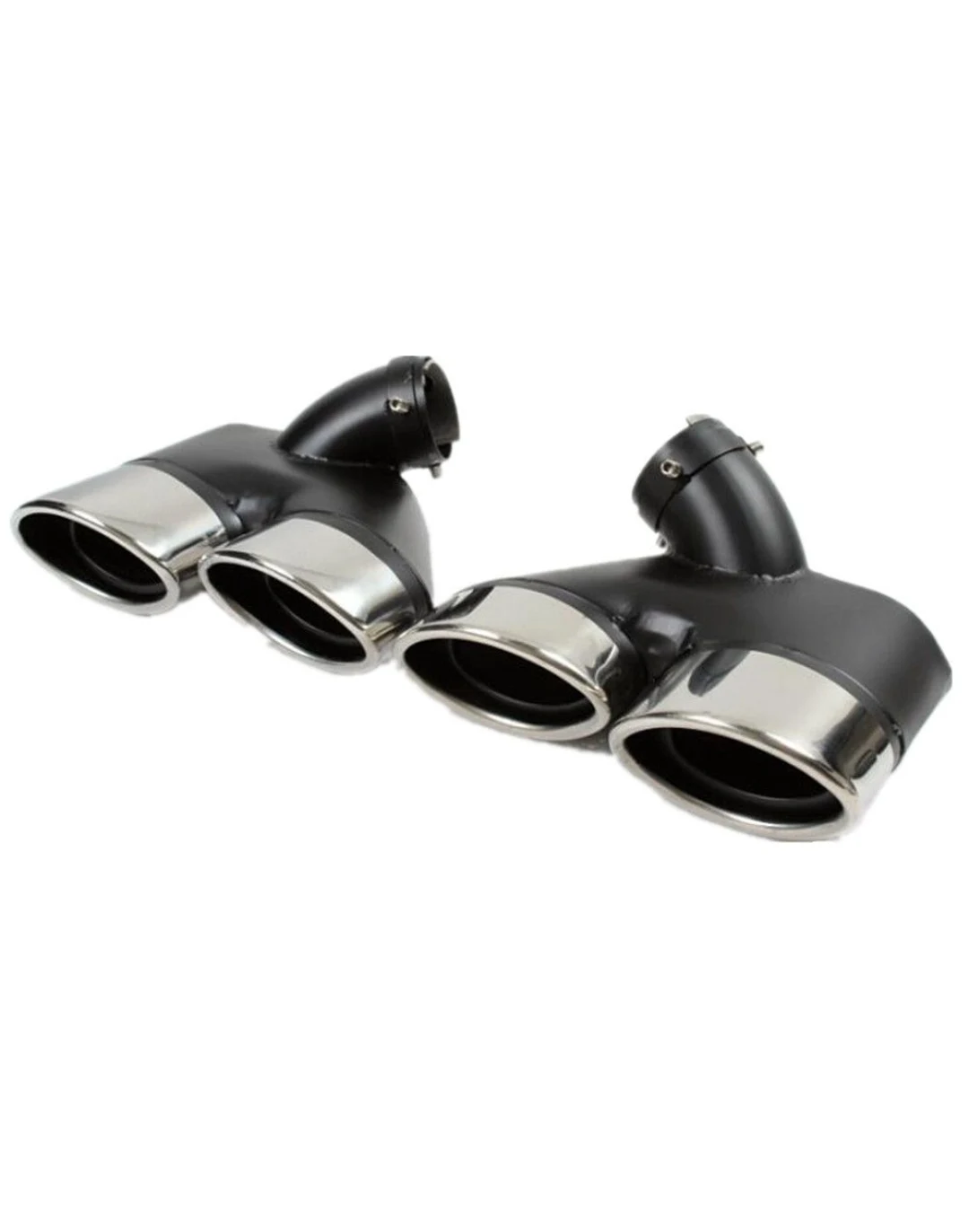 Накрайници Flexzon тип AMG за ауспух ауспуси за Мерцедес Mercedes E-class W211 2002 - 2008