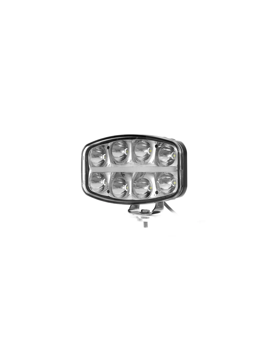 Нов мощен 64W LED Лед Фар Халоген с Три Функции Неон Neon ефект 12-24V Бяла светлина 6500LM