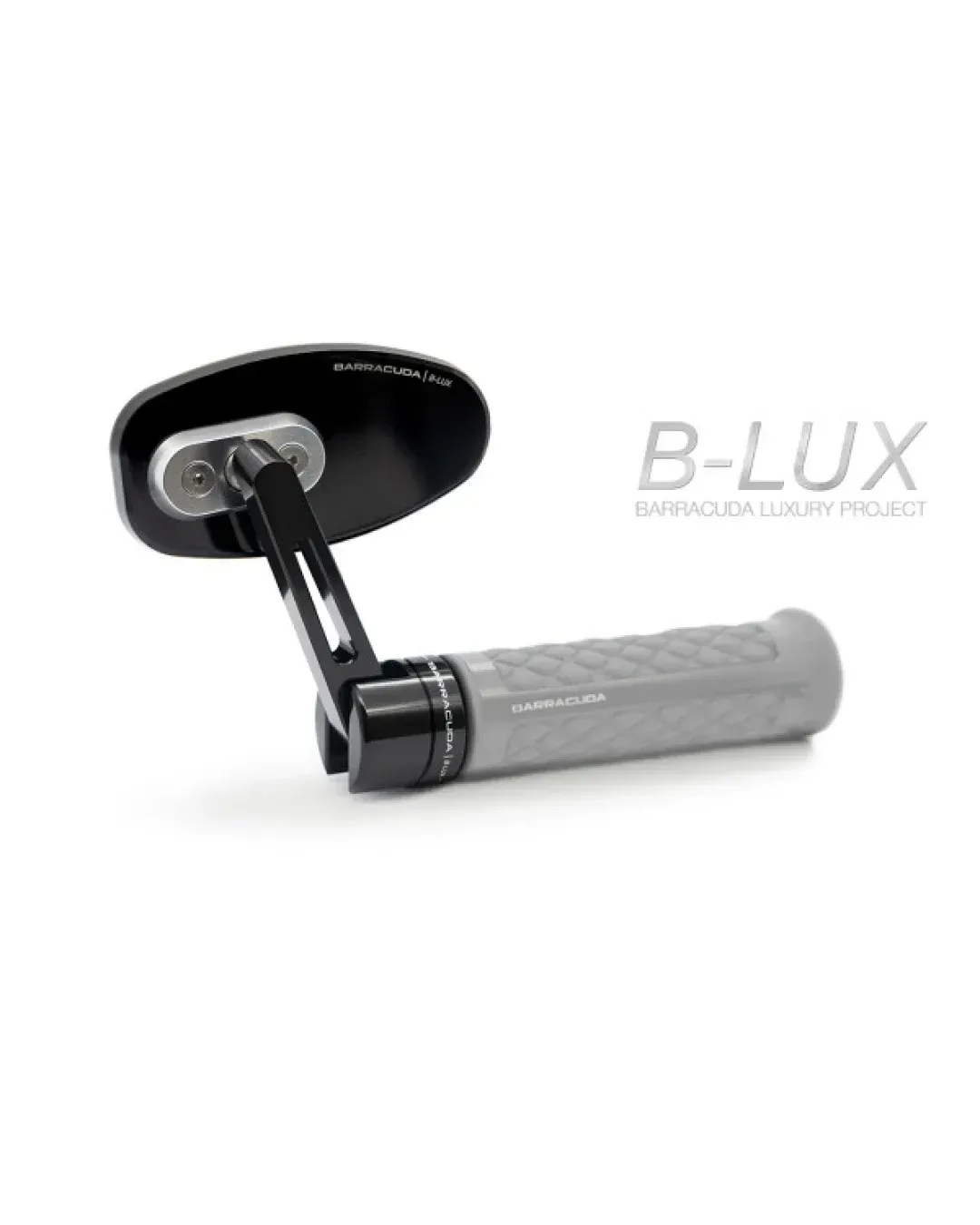 Огледала за мотор BARRACUDA SKIN-R/BAR END BLACK (PAIR)