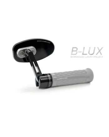 Огледала за мотор BARRACUDA SKIN-R/BAR END BLACK (PAIR)