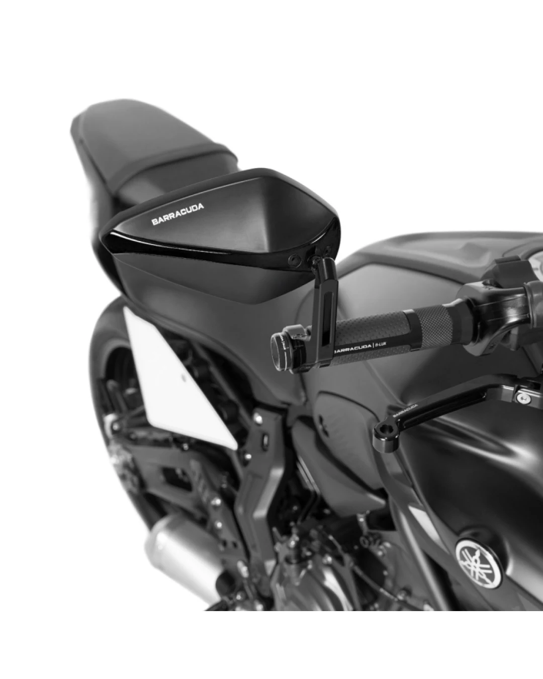 Огледала за мотор BARRACUDA X-VERSION RETROBAR END BLACK (PAIR)