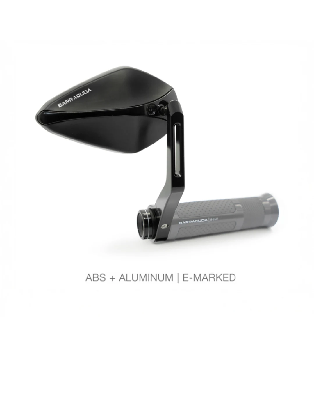 Огледала за мотор BARRACUDA X-VERSION RETROBAR END BLACK (PAIR)