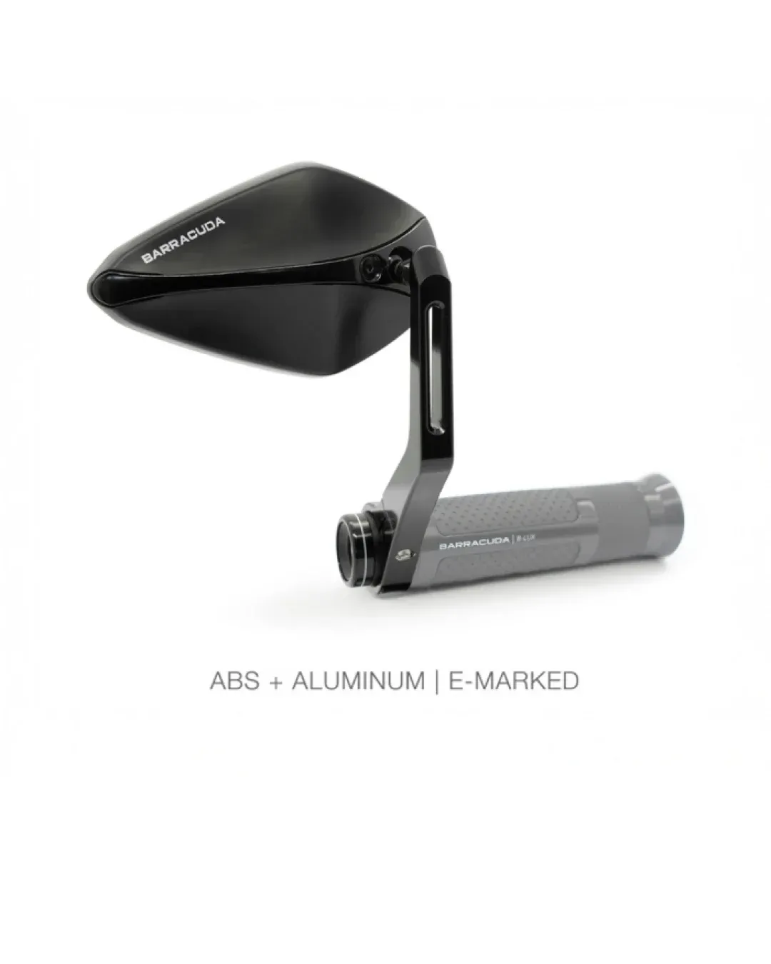 Огледала за мотор BARRACUDA X-VERSION RETROBAR END BLACK (PAIR)