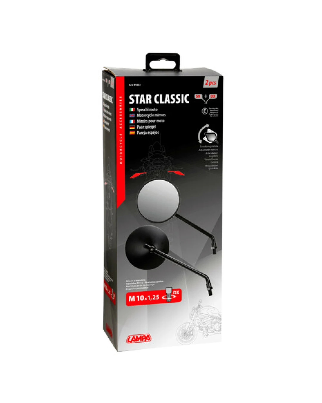 Огледала за мотор Star Classic 91633