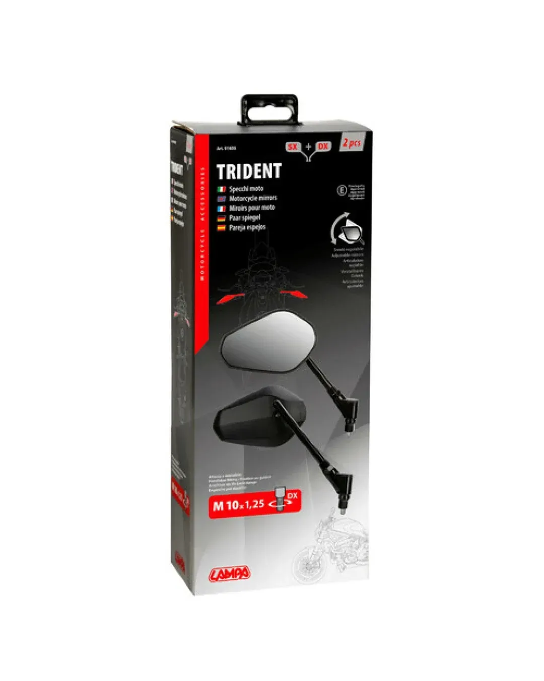 Огледала за мотор Trident 91635