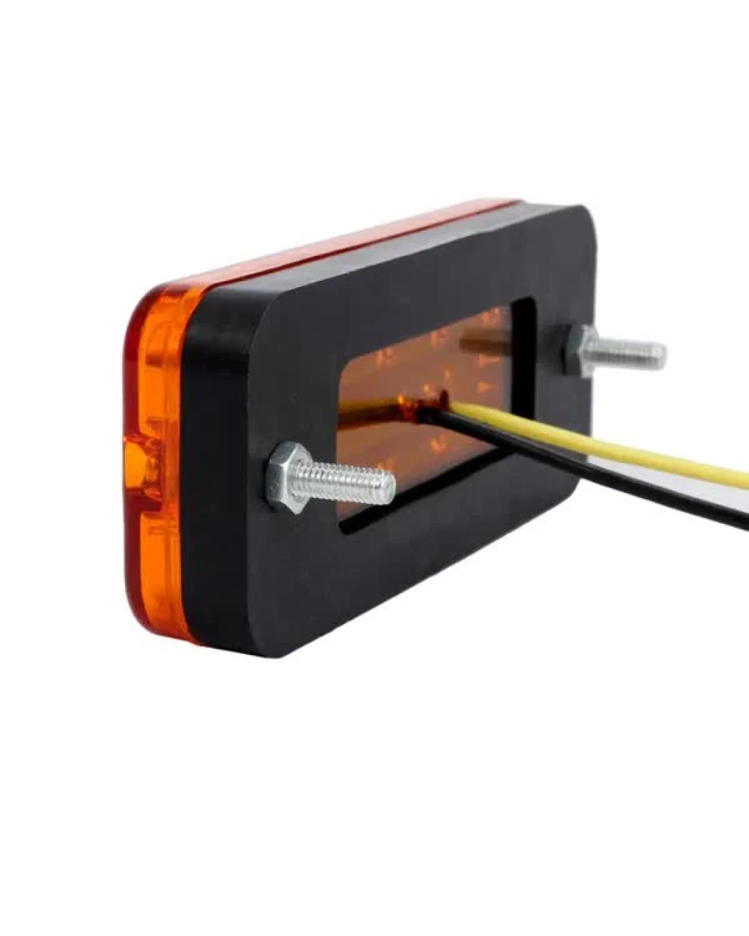 Оранжев LED Габарит / Светлина / Токос, с 8 диода - 12V - 99mm x 40mm