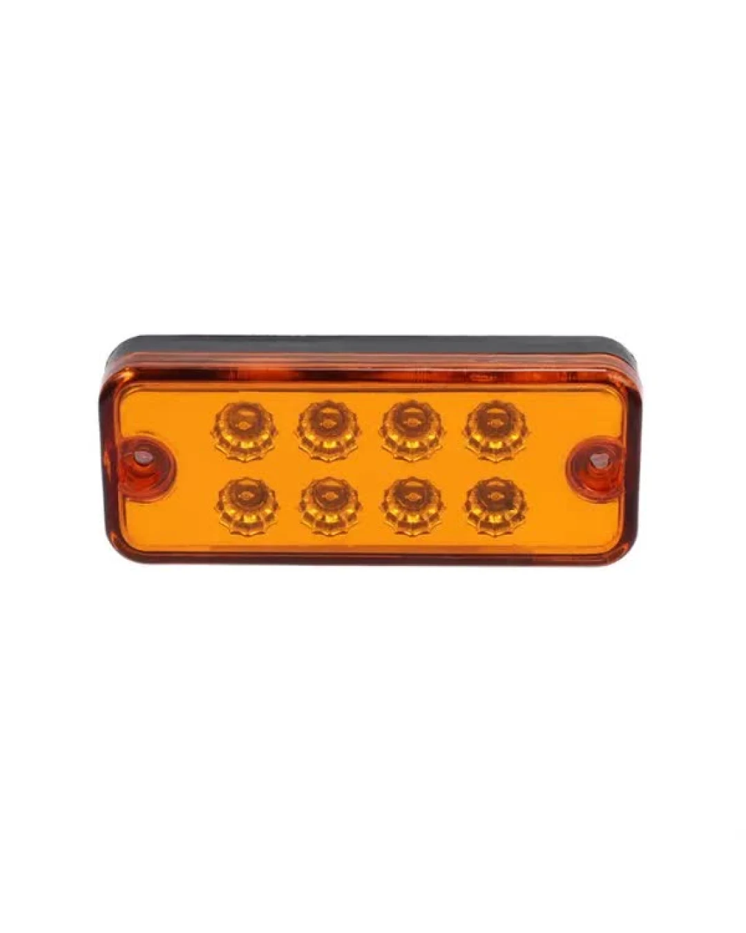 Оранжев LED Габарит / Светлина / Токос, с 8 диода - 24V - 99mm x 40mm