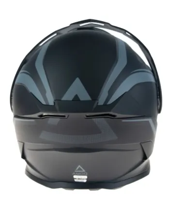 Отваряема каска AMOQ Ballast Electric visor Helmet Black/grey