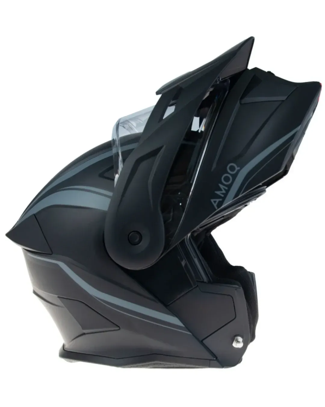 Отваряема каска AMOQ Ballast Electric visor Helmet Black/grey