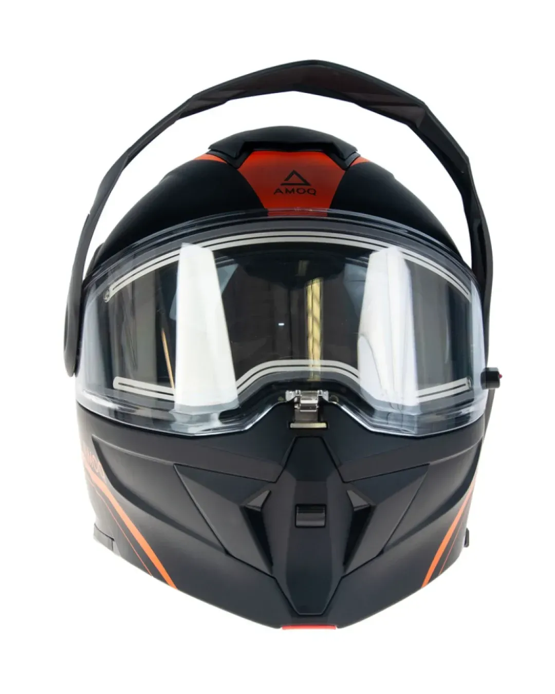 Отваряема каска AMOQ Ballast Electric visor Helmet Black/Orange