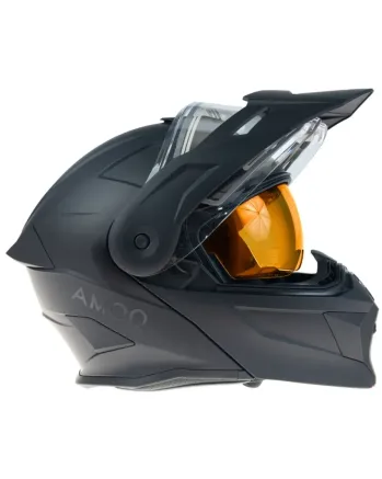 Отваряема каска AMOQ Ballast Electric visor Helmet Blackout
