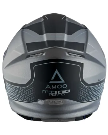 Отваряема каска AMOQ Helmet MI100 Porto black/grey