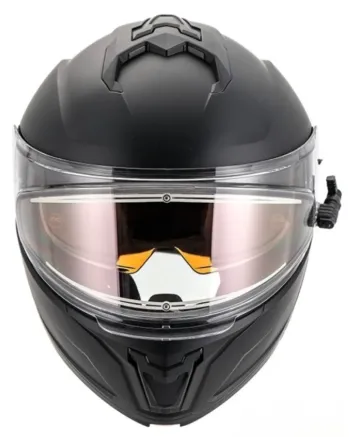 Отваряема каска AMOQ Quantum Flip-Up Helmet Electric Visor Blackout