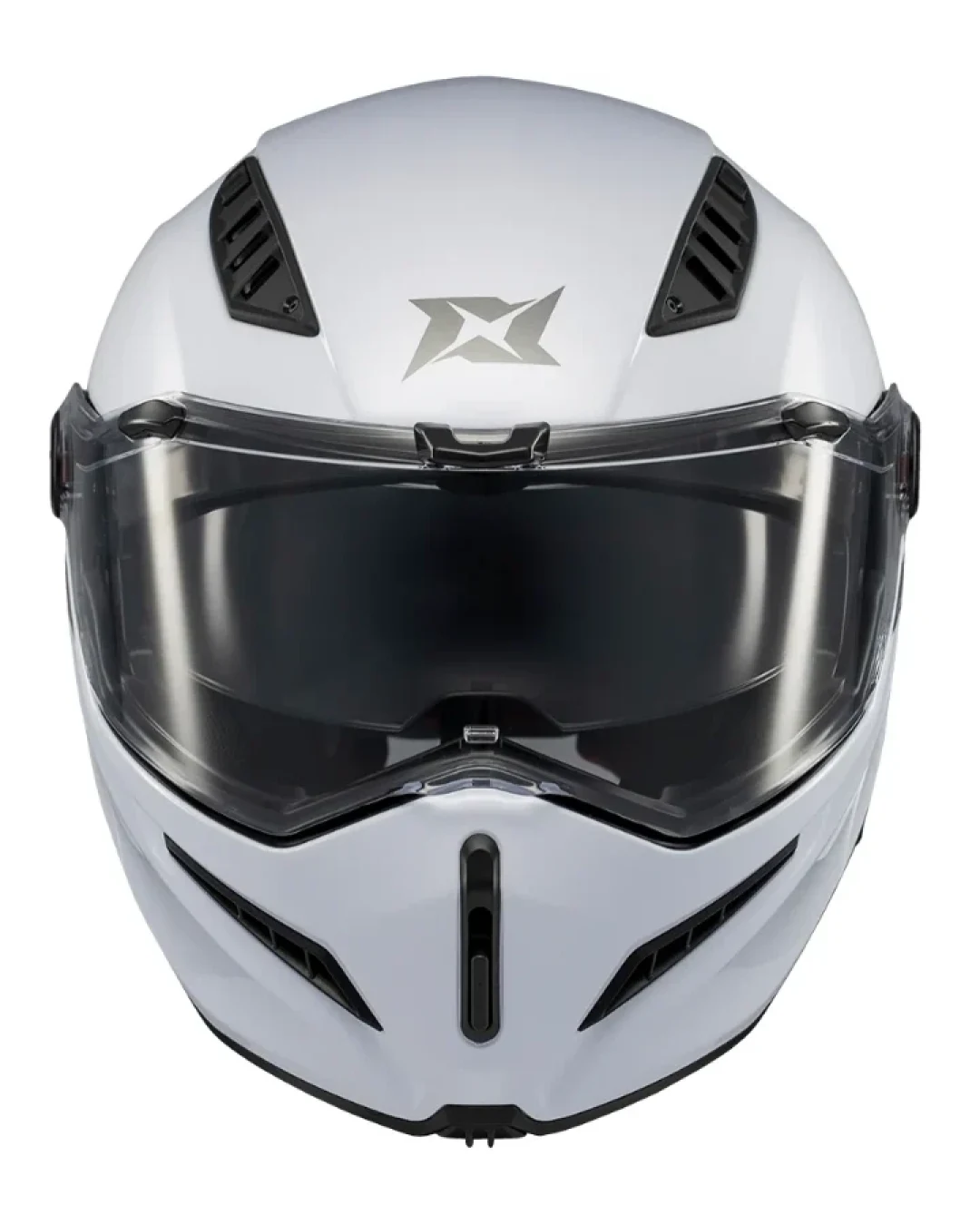 Отваряема каска AXXIS GHOSTFIGHTER SV A0 GLOSS WHITE
