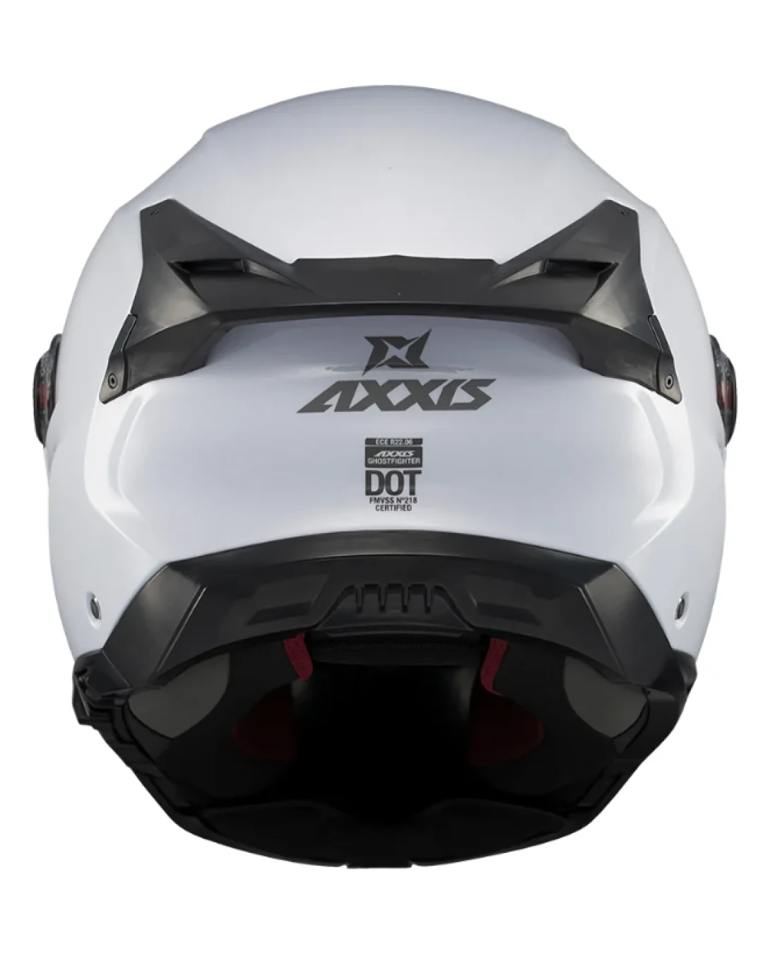 Отваряема каска AXXIS GHOSTFIGHTER SV A0 GLOSS WHITE