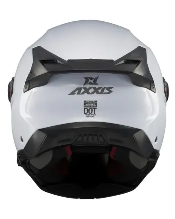 Отваряема каска AXXIS Ghostfighter SV A0 Gloss White