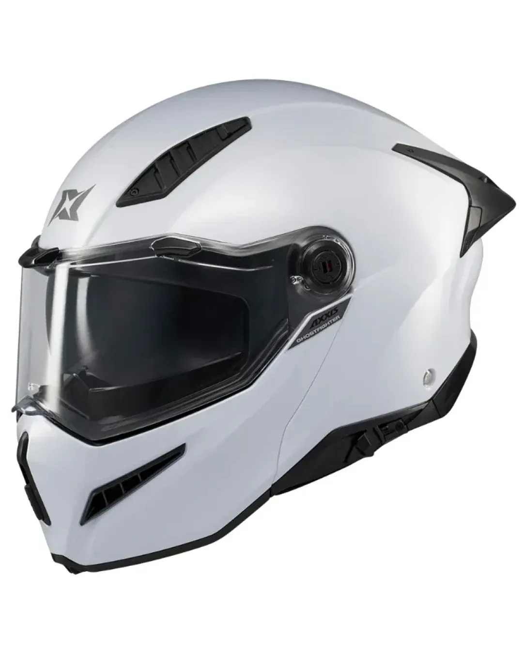 Отваряема каска AXXIS Ghostfighter SV A0 Gloss White