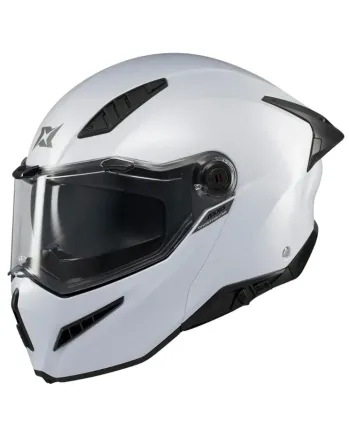 Отваряема каска AXXIS Ghostfighter SV A0 Gloss White