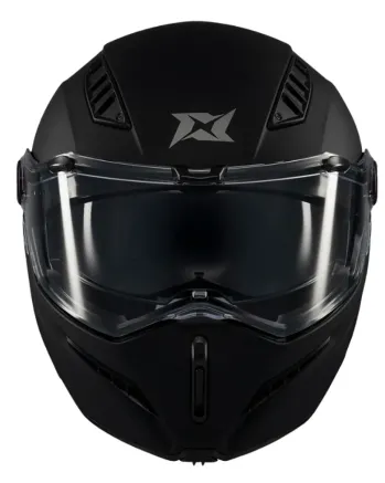 Отваряема каска AXXIS Ghostfighter SV A1 Black Matt