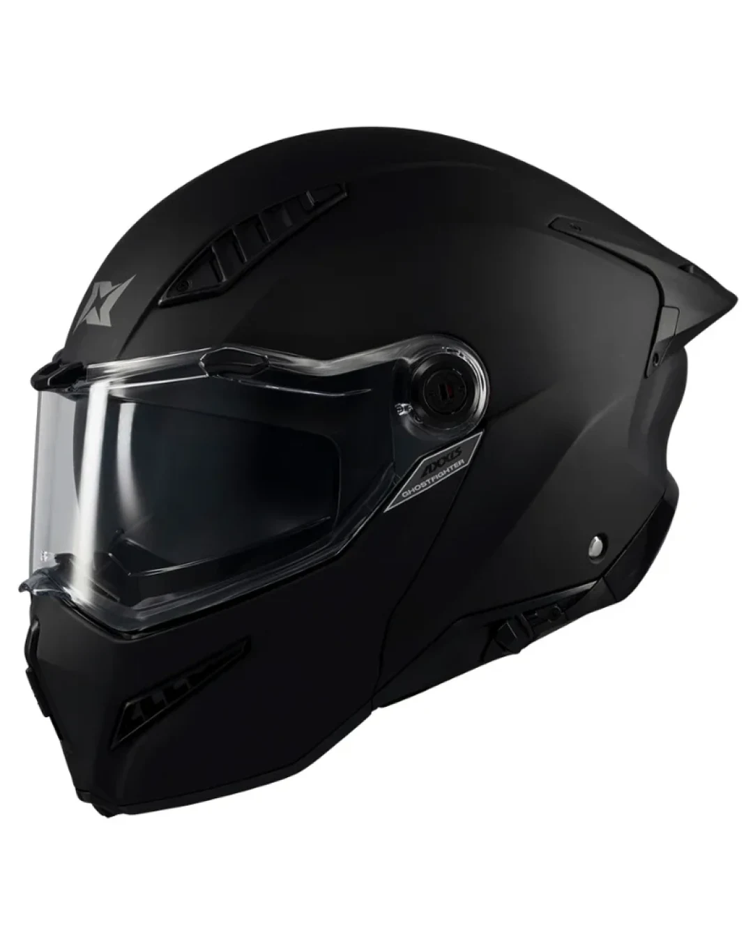 Отваряема каска AXXIS GHOSTFIGHTER SV A1 BLACK MATT