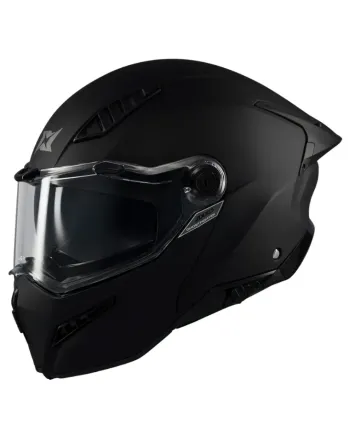Отваряема каска AXXIS Ghostfighter SV A1 Black Matt