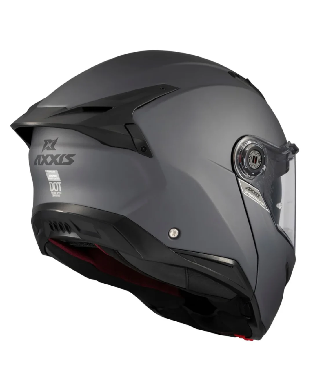 Отваряема каска AXXIS GHOSTFIGHTER SV A12 GREY MATT