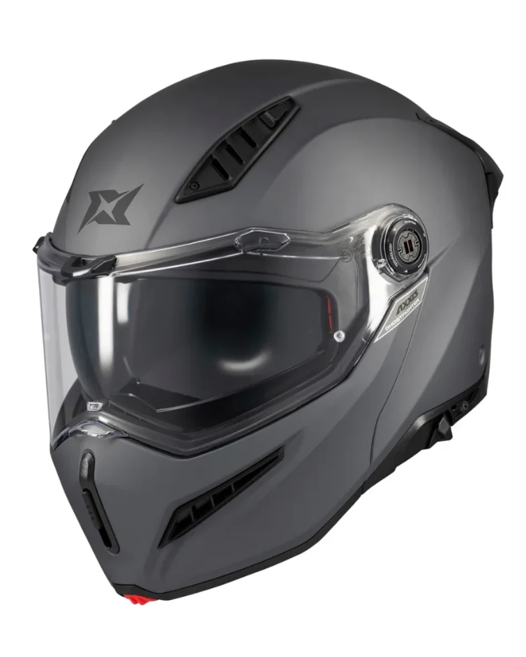 Отваряема каска AXXIS GHOSTFIGHTER SV A12 GREY MATT