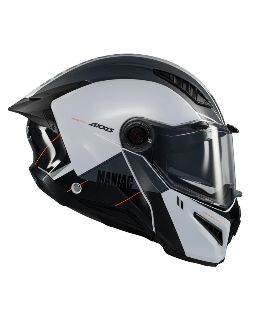 Отваряема каска AXXIS GHOSTFIGHTER SV MANIAC A2 GLOSS