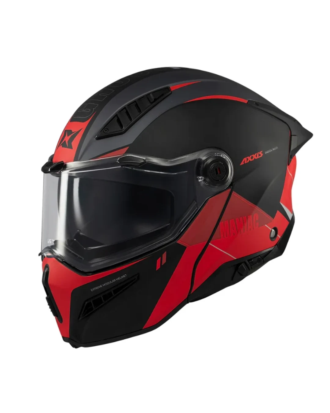 Отваряема каска AXXIS GHOSTFIGHTER SV MANIAC B5 MATT