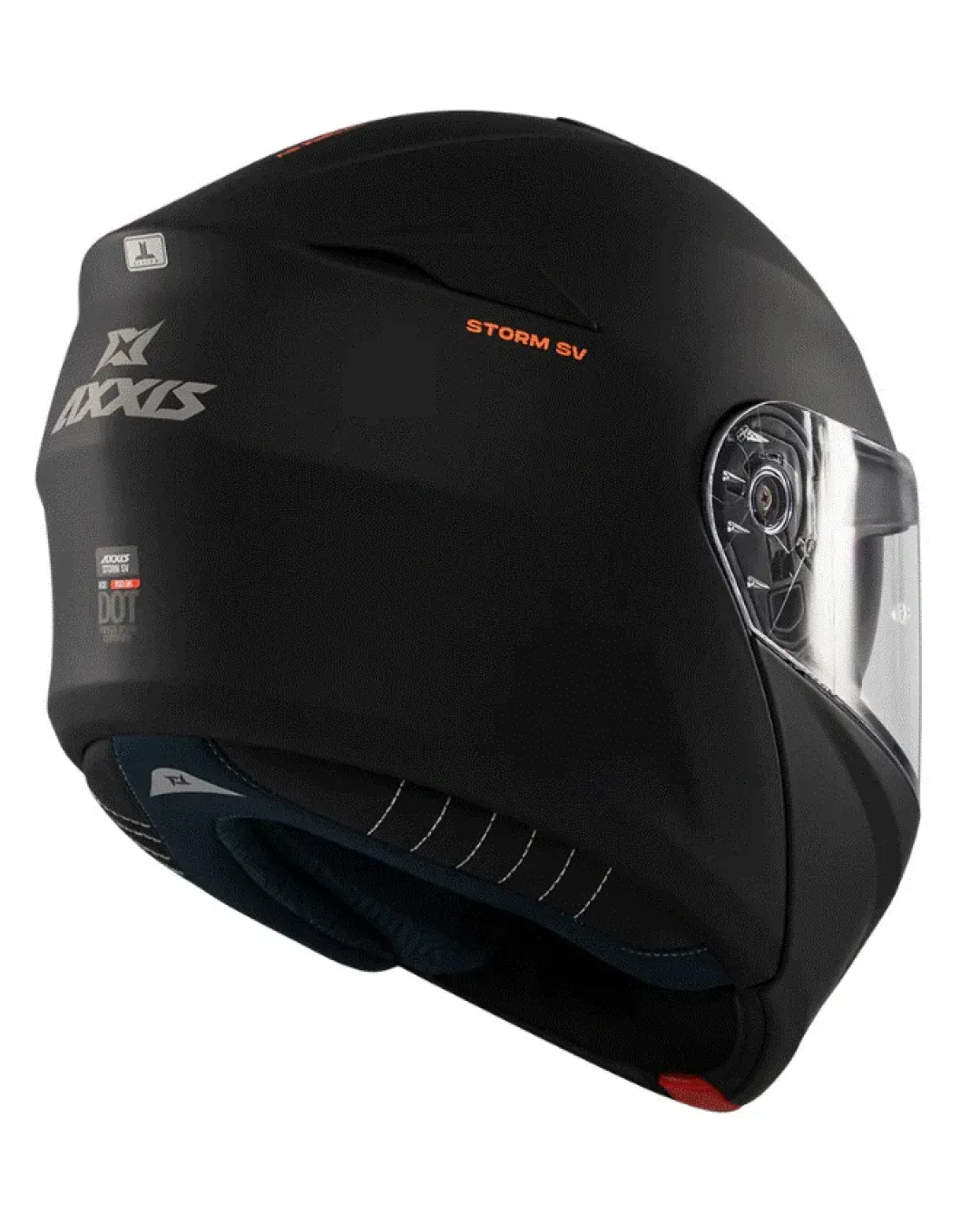 Отваряема каска AXXIS Storm S SV Solid А1 Мatt