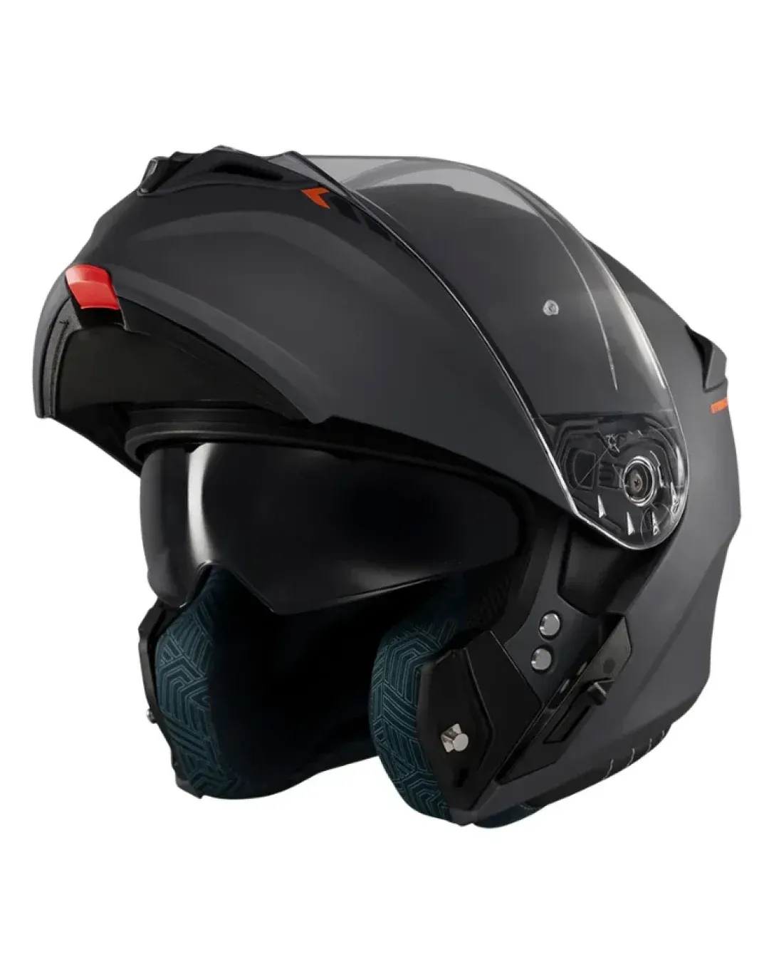 Отваряема каска AXXIS Storm S SV Solid A2 Titanium