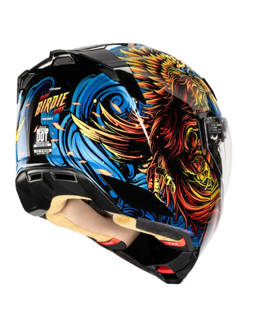 Отваряема каска ICON Threshold™ Burn Birdie Burn Modular