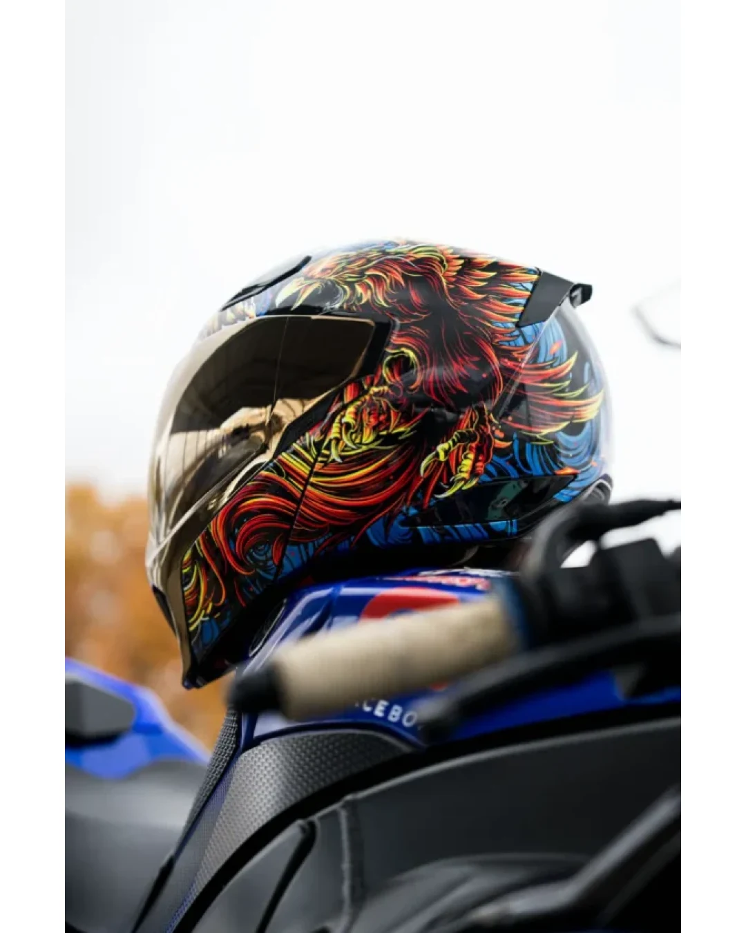 Отваряема каска ICON Threshold™ Burn Birdie Burn Modular