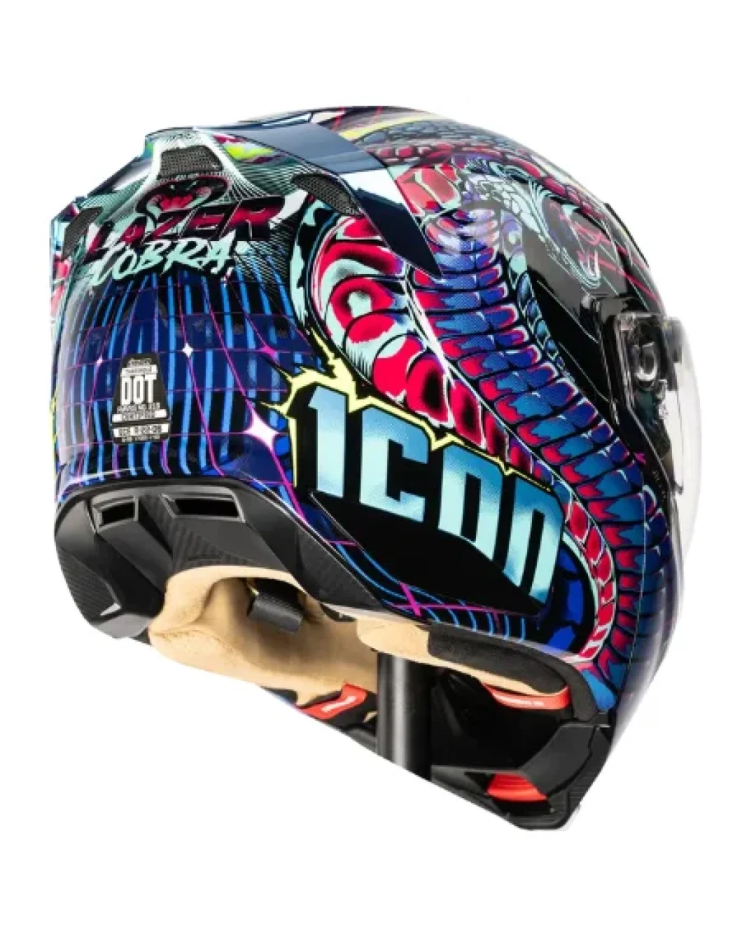 Отваряема каска ICON Threshold™ Synthwave Lazer Cobra Modular