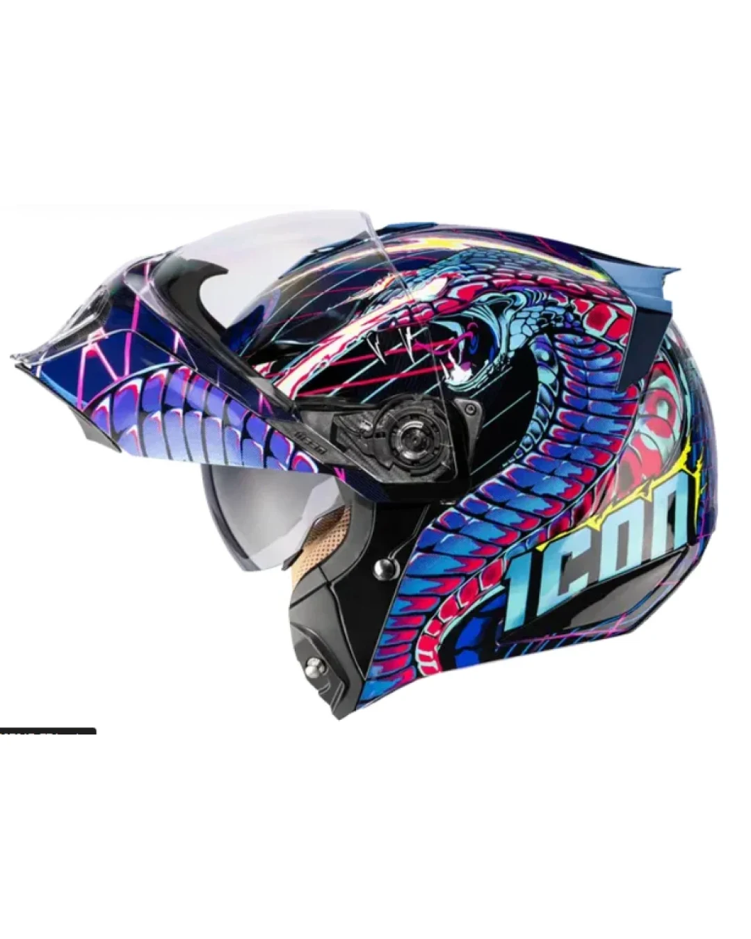 Отваряема каска ICON Threshold™ Synthwave Lazer Cobra Modular