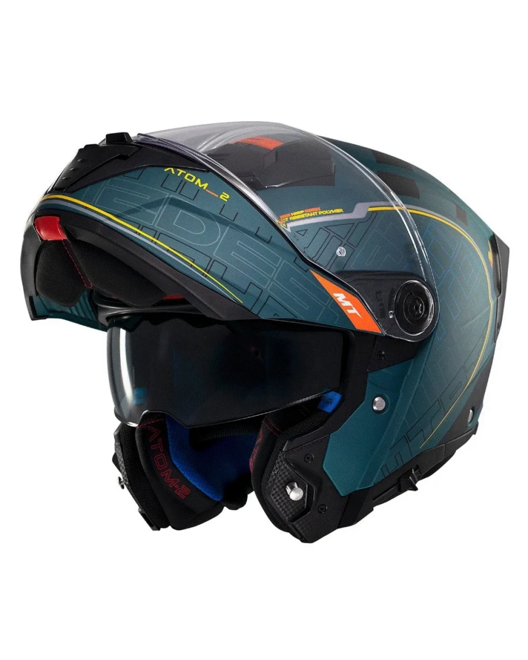 Отваряема каска MT ATOM 2 DESTINY C6 МАТТ