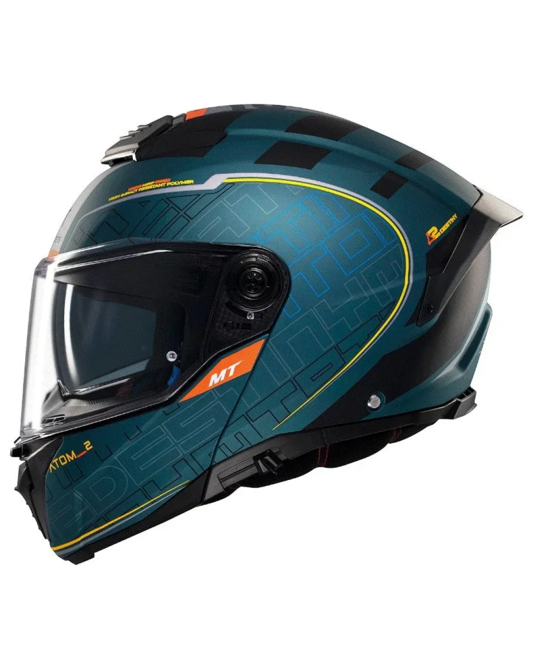 Отваряема каска MT Atom 2 Destiny C6 Мatt